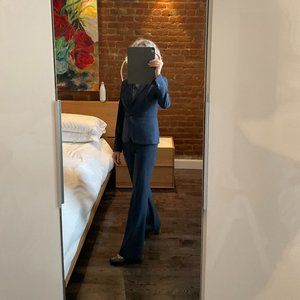 Lightweight Italian Wool Suit - Banana Republic - Navy